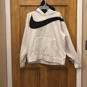 Nike white hoodie